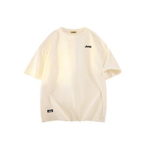 Футболка Unisex Crew Neck тонкая Heavyweight Jeep, оранжевый