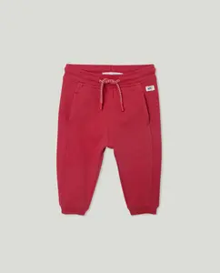 Детские однотонные флисовые штаны для мальчика Baby El Corte Inglés, красный