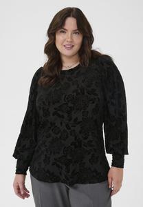 Блуза Kaffe Curve KCROSIE , Black Deep Cc/Black