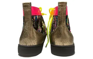 Christian Louboutin Lou Spikes Orlato Flat 'Tiger - Multi'