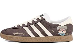 Stadt Puppy Page, винтажный дизайн, эстетичные немецкие армейские кроссовки унисекс tan Adidas Originals, Tan