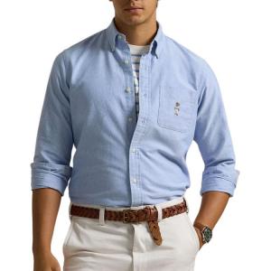 Polo Ralph Lauren Мужская синяя рубашка