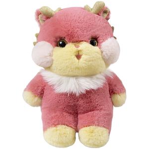 Плюшевая кукла Талисман Года Дракона высота 28см/35см/50см Mocha duck, красный