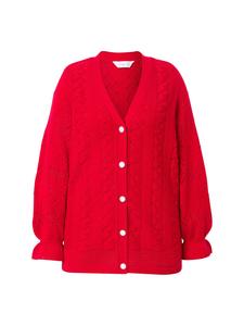 Спортивная куртка MIAMODA Strickjacke, красный