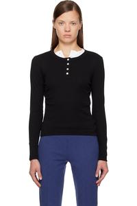 Джесс, футболка с длинными рукавами Flore Flore, черный