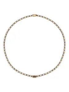 Колье Lumen из желтого золота с бриллиантами Officina Bernardi, золотой