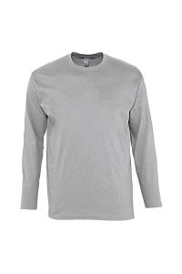 Футболка с длинным рукавом «Монарх» SOL'S, серый