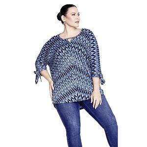 Женский топ Analise Plus Size с шевроном Avenue