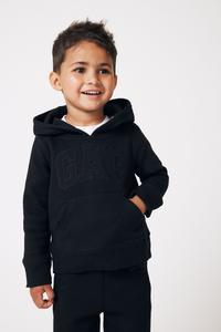 Толстовка с логотипом (для новорожденного (5 лет)) Gap, черный