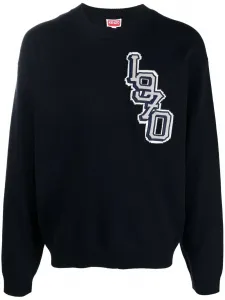 Джемпер Varsity с логотипом KENZO, синий
