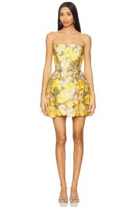 Мини-платье Jasmine maraya от Bronx And Banco, yellow