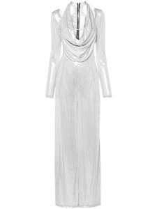 MITILIANE COUTURE комбинезон с переливчатым эффектом, серый