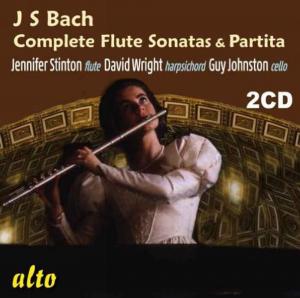 Диск CD Bach: Complete Flute Sonatas & Partita - Johann Sebastian Bach, Jennifer Stinton, David Wright, Guy Johnston