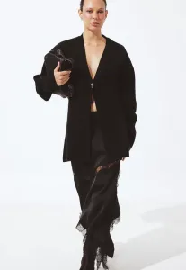 Скульптурный кардиган Na-Kd, Black