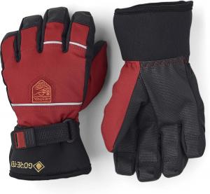 Перчатки Hestra Junior Gore-Tex Flex (для детей 4-13 лет) | Водонепроницаемые, утепленные детские перчатки для зимы, катания на лыжах, сноуборде и игр в снегу, Red