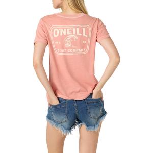 Женская футболка Coral Crest O'Neill, Canyon Clay