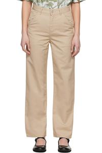 Простые брюки Carhartt Work In Progress, цвет wall (rinsed)