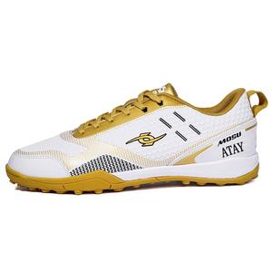 ATAY Мужские футбольные бутсы низкие белые золотисто-красные черные неоново-желтые темно-синие неоново-желтые черные неоново-желтые, цвет Black Neon Yellow