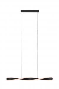 Novel Новый светодиодный подвесной светильник, с регулировкой яркости, черный, степень защиты IP20