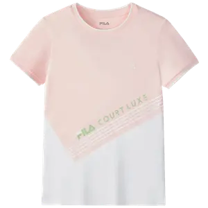 Футболка для младших школьников FILA KIDS, розовый