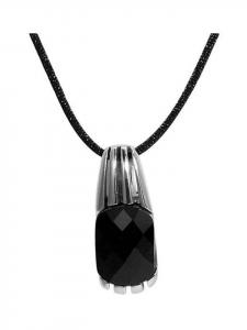 Adeliás Женское текстильное колье, 50 см, из серебра