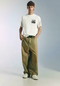 Футболка с принтом ford Pull&Bear, White