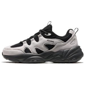 Дышащие легкие низкие кроссовки для бега женские CAMEL, шиферно-серый/черный