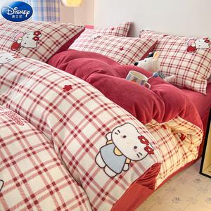 Disney Комплект постельного белья, 4 предмета, простыня на резинке 180х200 см