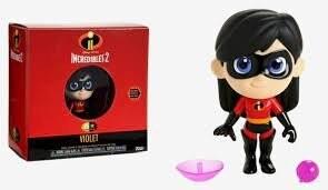 Funko 5 Stars, коллекционная фигурка, Суперсемейка 2, Звездно-фиолетовый