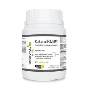 KenayAg Turmeric BCM-95 (CURCUGREEN) с пиперином (BIOPERINE) (300 капсул) - биологически активная добавка