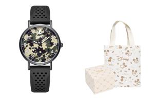 Disney Часы Mickey Series Quartz Movement Silicone Strap Watch Unisex Green Dial