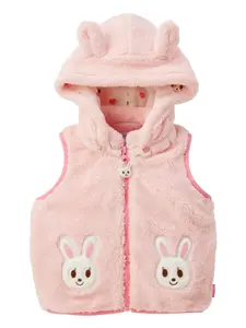 Жилет Rabbit Miki House, розовый