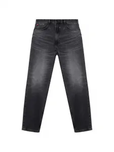 Джинсы с пятью карманами Hugo, серый