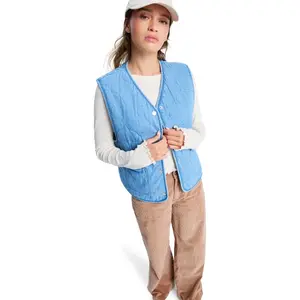 Женский двусторонний жилет из шерпы и денима Simply Lucky Roxy, синий