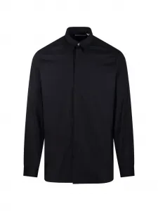 Рубашка с воротником Lardini, черный