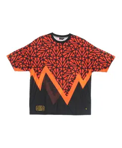 Футболка с круглым вырезом и изображением перевернутого Дуомо. Dolly Noire, мультиколор