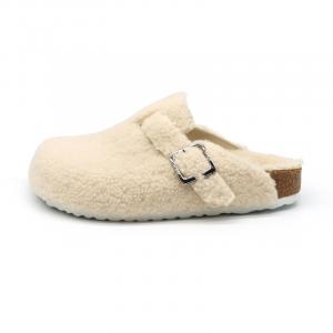 BEFFON Антибактериальные противоскользящие износостойкие устойчивые к запаху тапочки с закрытым носком для женщин Яркий черный, цвет Vibrant Black