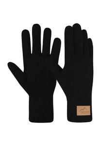 Перчатки без пальцев из мериносовой шерсти Малак Normani, черный