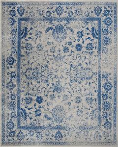 Ковер SAFAVIEH, 305 x 427 см, Adirondack Collection - Grey & Blue, Oriental Distressed дизайн, не линяет и прост в уходе, идеален для помещений с высокой проходимостью в гостиной, спальне (ADRW109A)