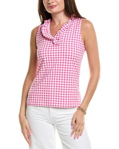 Топ из ткани J.McLaughlin Durham Catalina, розовый