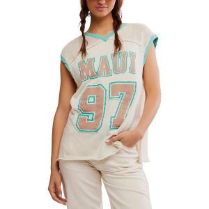 Футболка Free People Hawaii Vibes Free People, Ivory