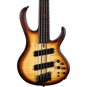 Бас-гитара Ibanez BTB705LM-NNF BTB Bass Workshop 5-струнная мультишкальная бас-гитара - натуральный коричневый градиент, матовая отделка