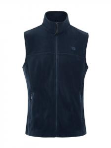 Утепленный жилет Threadbare, темно-синий