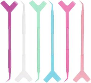 6X Зонд для подъема ресниц с Y-образным аппликатором-гребнем Lewer