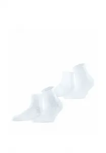 Набор из 2 коротких носков с цветами Esprit, White