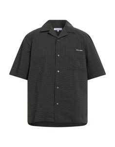 Рубашка Maison Kitsuné, темно-зеленый