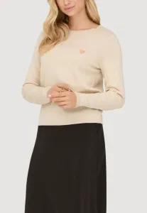 Свитер kate lso с вышивкой на шее Jdy, Ivory