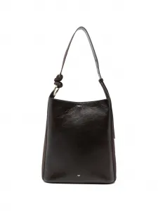 Сумка на плечо Ringo с бантом Anya Hindmarch, коричневый