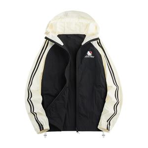 Sanrio Хелло Китти Быстросохнущая Охлаждающая Одежда с Защитой от Солнца Унисекс, Phantom Black B