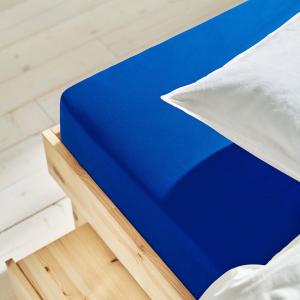 Простыня IKEA DVALA, 240x260 см, синий